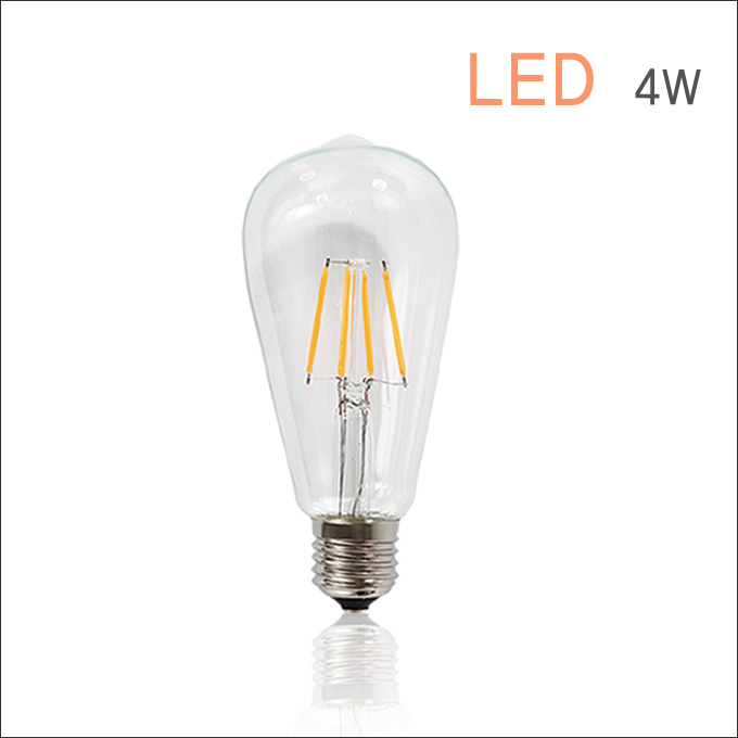 LED 에디슨 가지형 ST64 4W
