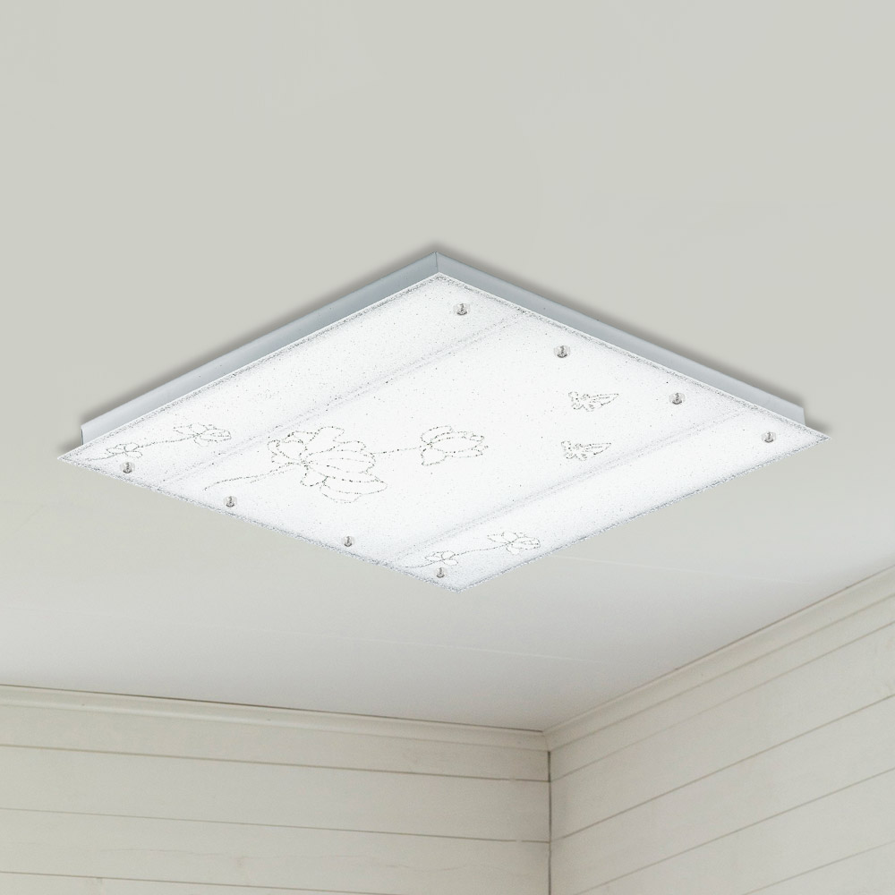 LED 보석평 거실등 100W 125W 평유리 인테리어 홈 거실조명