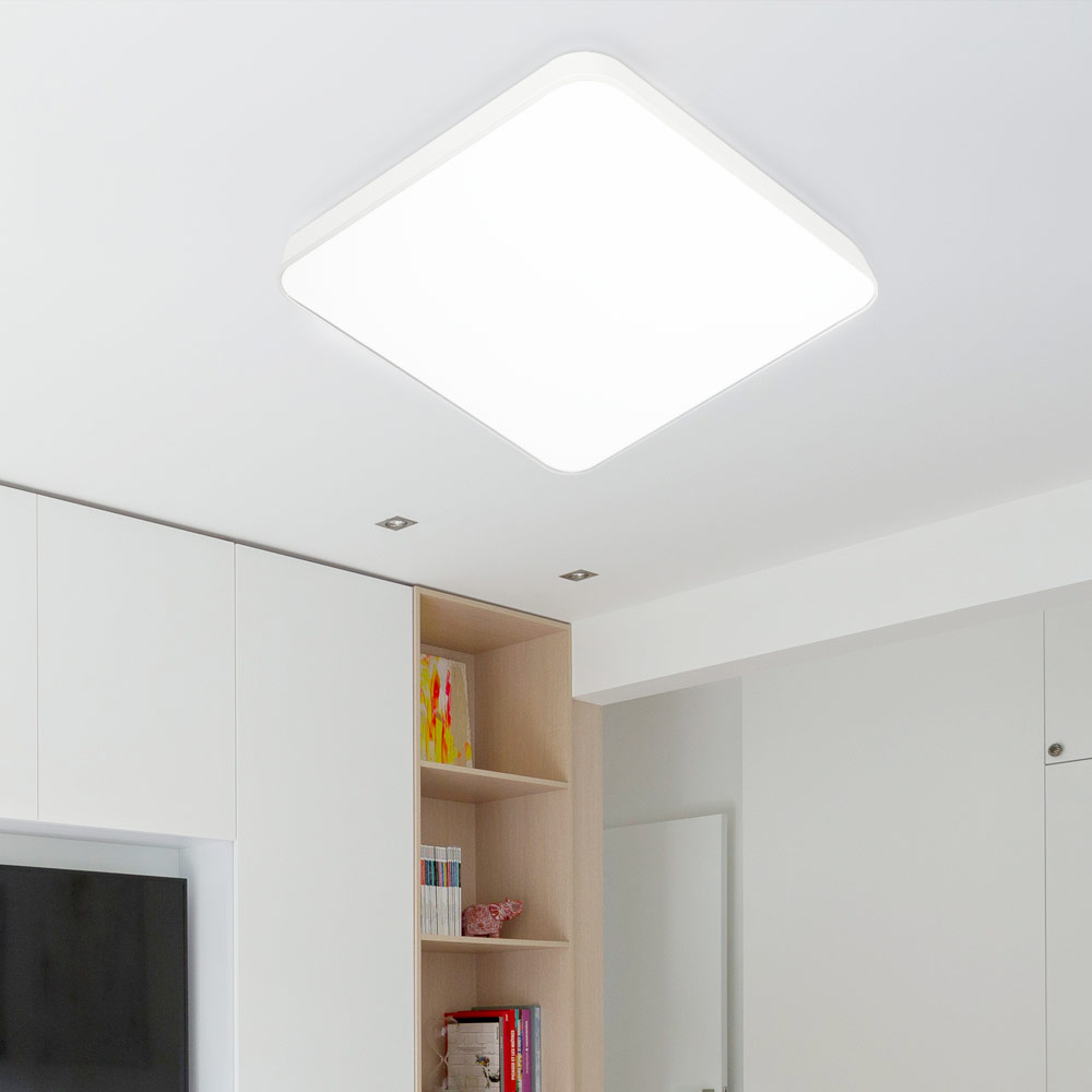 LED 시스템 방등 50W 사각방등 슬림형 간편설치 안방 홈 조명
