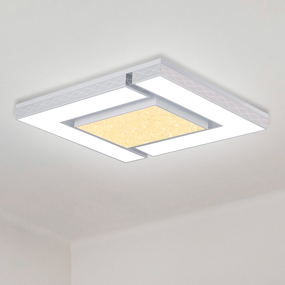 LED 도트 거실등 200W 주광색+전구색 혼합 인테리어 거실조명