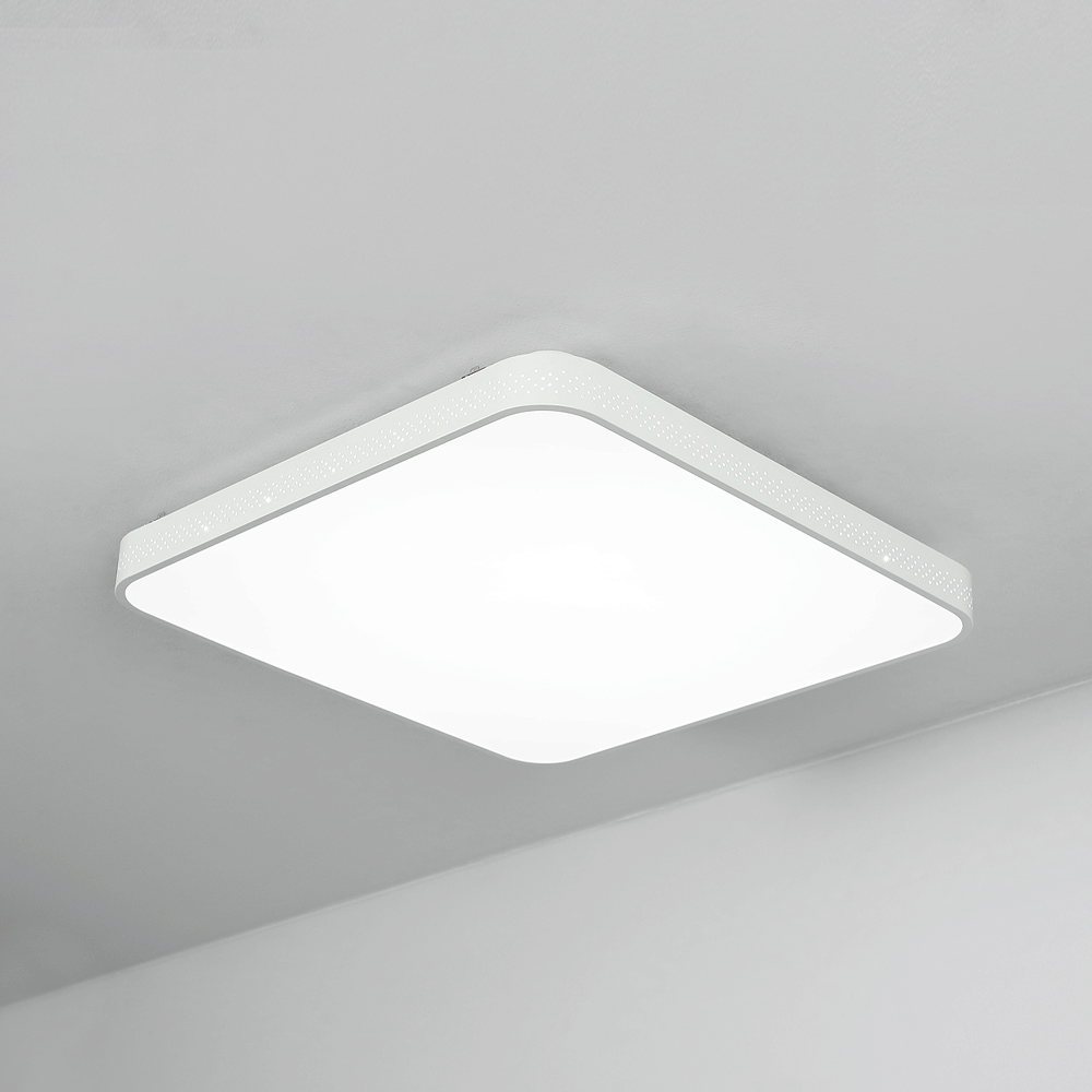 LED 시스템 슬림 패턴 방등 50W 사각방등 안방 천장 등 인테리어 홈 조명
